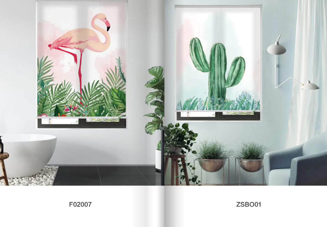 Custom Printed Roller Blinds