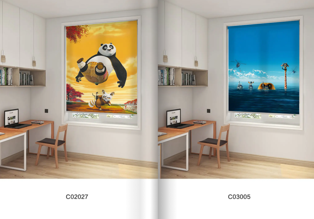 Custom Printed Roller Blinds
