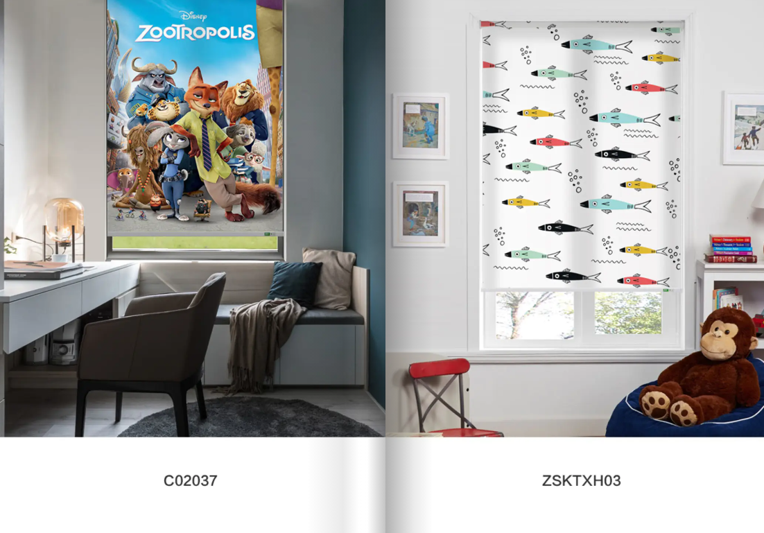 Custom Printed Roller Blinds