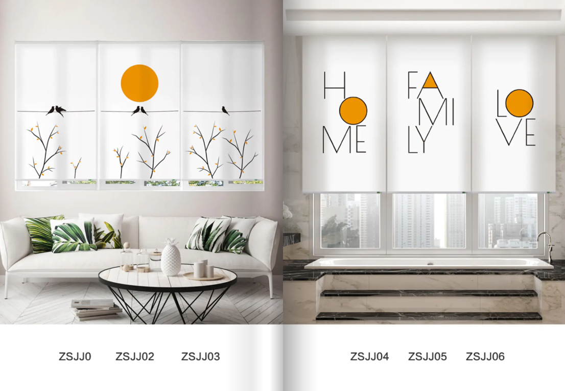 Custom Printed Roller Blinds