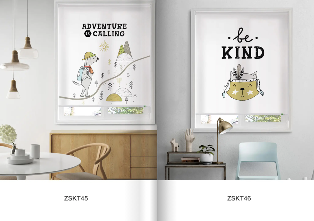 Custom Printed Roller Blinds