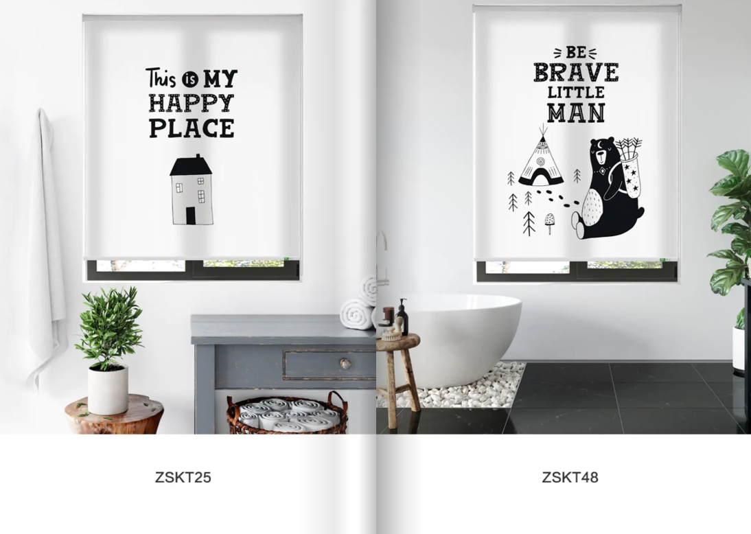 Custom Printed Roller Blinds