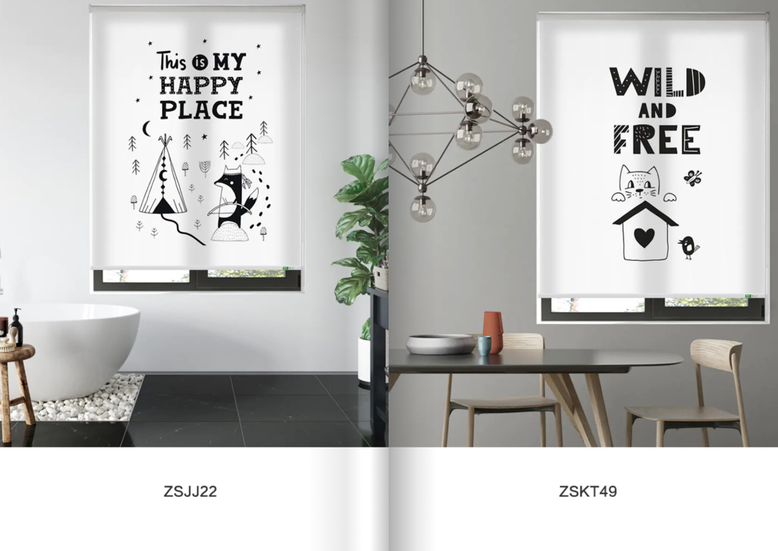 Custom Printed Roller Blinds
