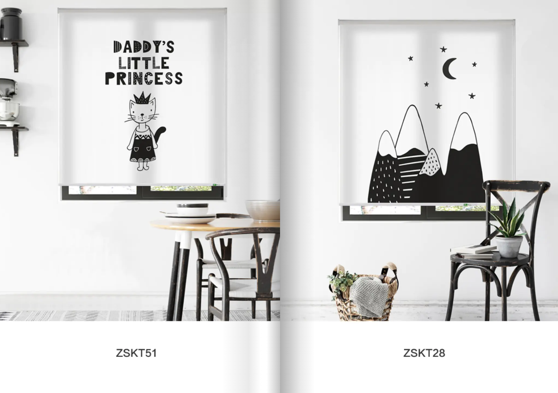 Custom Printed Roller Blinds