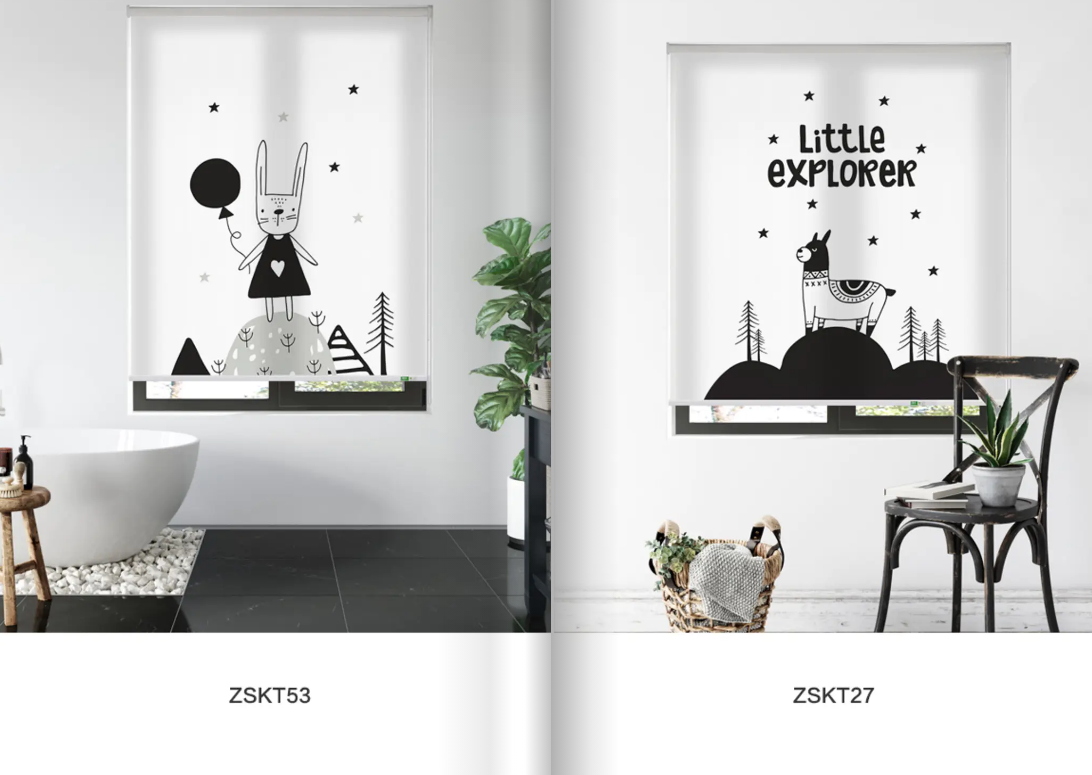 Custom Printed Roller Blinds