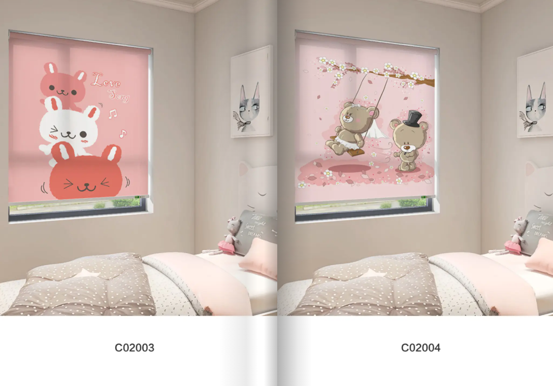 Custom Printed Roller Blinds