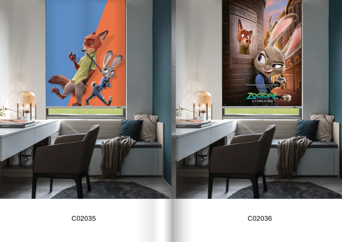 Custom Printed Roller Blinds