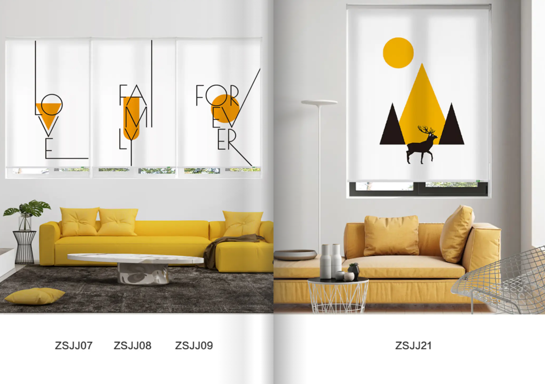 Custom Printed Roller Blinds