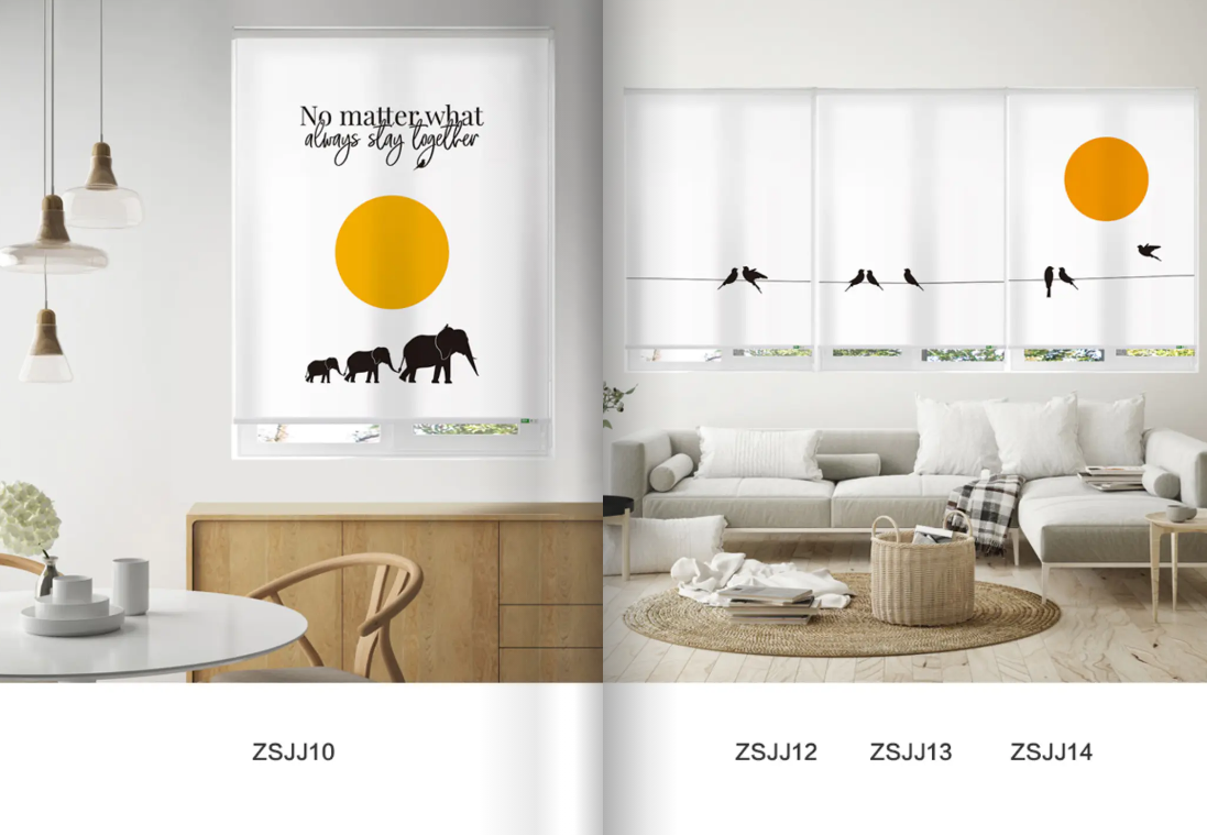 Custom Printed Roller Blinds