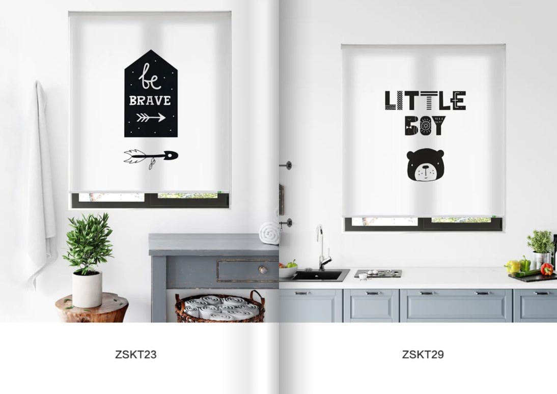 Custom Printed Roller Blinds