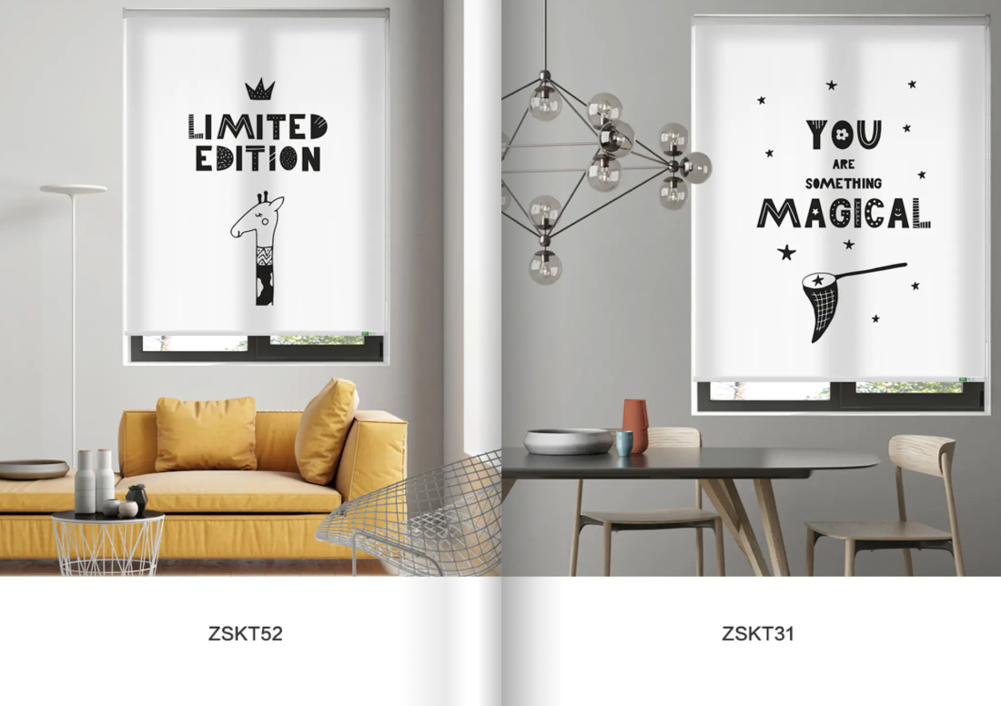 Custom Printed Roller Blinds