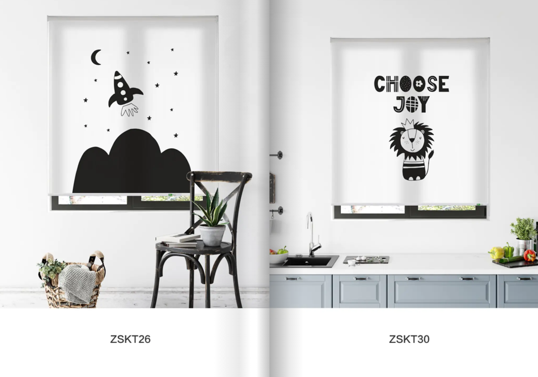 Custom Printed Roller Blinds